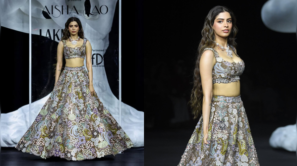 Khushi Kapoor for Aisha Rao