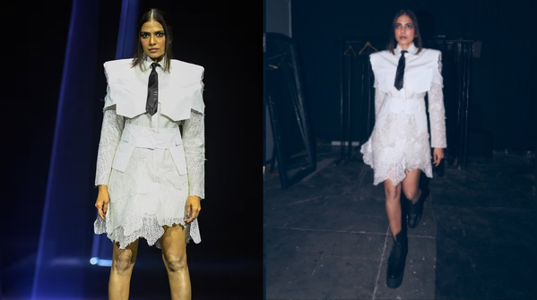 Malavika Mohanan for Anurag Gupta