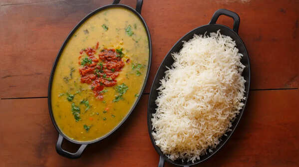 Jeera Rice and Dal Tadka