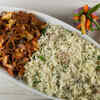 Paneer and Veggies fry and Samak Rice