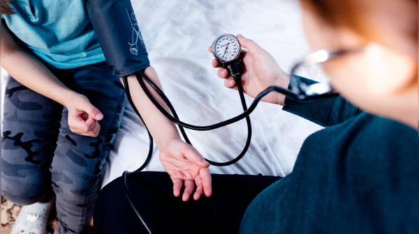How often should a healthy adult ideally check their blood pressure?
