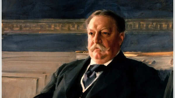 William Howard Taft and his heavy breakfast