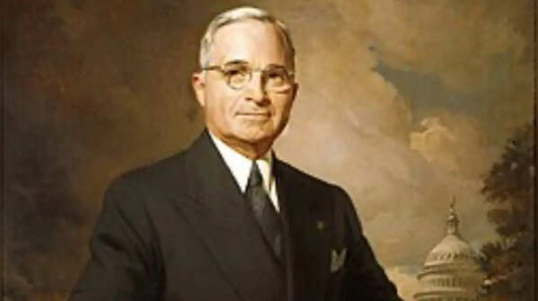 Harry S. Truman and his prescribed drink