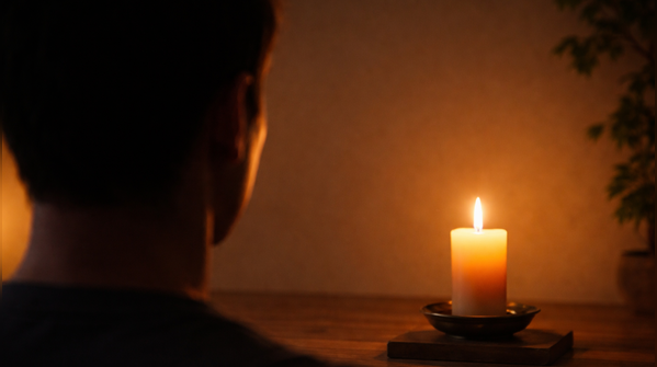 Trataka: Focusing the gaze to quiet the senses