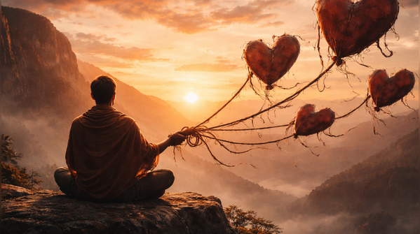 Why attachment is considered the root of suffering in spiritual teachings