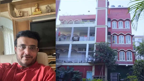 Sourav Ganguly’s ₹40 crore ancestral Kolkata mansion is a 48-room legacy of cricketing glory and classic Bengali heritage