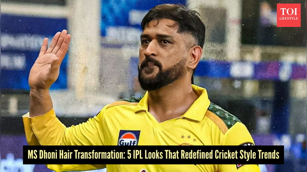MS Dhoni’s IPL Hair Evolution