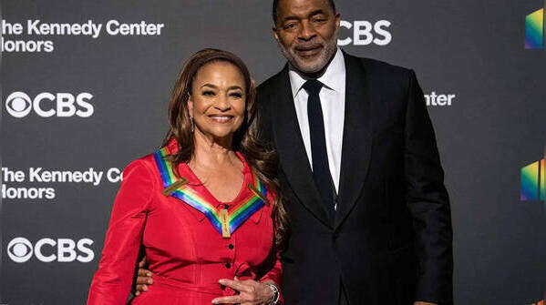 Debbie Allen and Norm Nixon