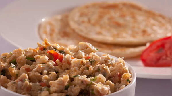 Egg White Veg Bhurji-120 calories