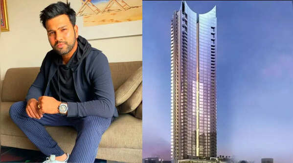 Rohit Sharma, the "Hitman's" ₹30 crore Mumbai home is a sea-facing luxury paradise; the 29th floor balcony is the real showstopper!