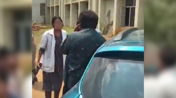 Argument Escalates After Exit
