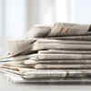 Old stack of newspapers and magazines