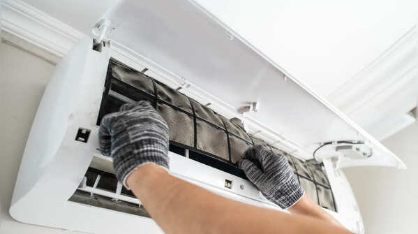 Ceiling fans and AC filters