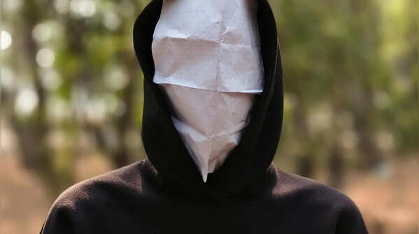 Liu Ye and a Cardboard Cutout of Himself