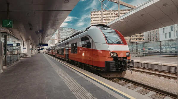 Carol Santa Fe and a Train Station