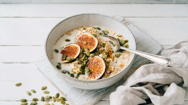 Oats Paneer and Curd Bowl