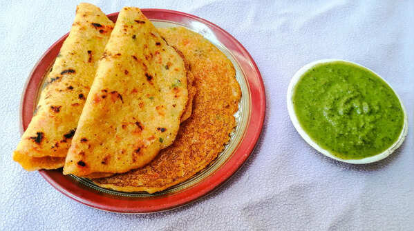Paneer and Oats Cheela
