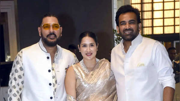 Making their relationship public at Yuvraj Singh's wedding