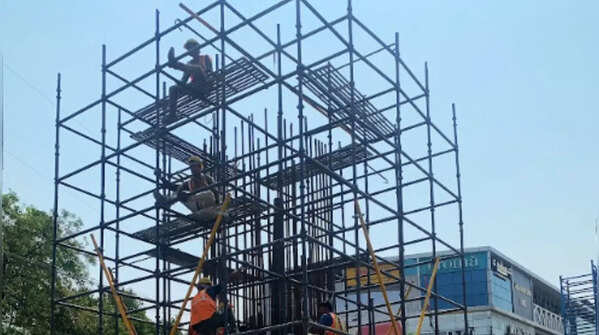 Metro pillar work picks up in PCMC