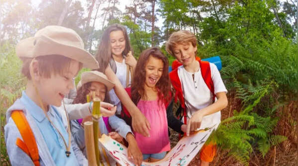 Treasure hunt game