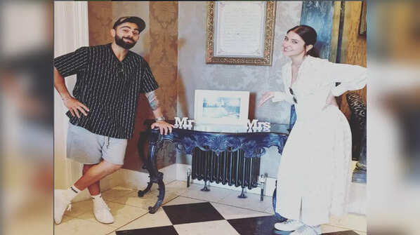 Virat and Anushka (Mr. and Mrs.)