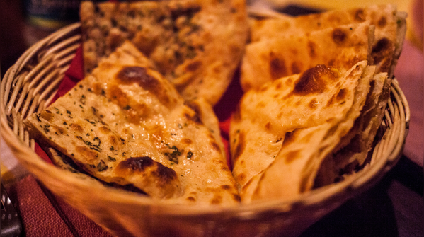 Naan and butter