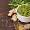 Sattu and Coriander Chutney