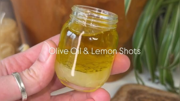 How does olive oil help in the process?