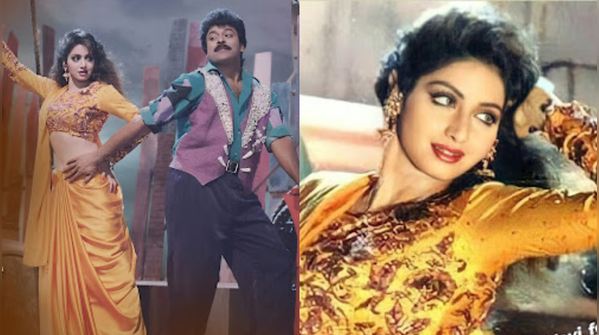 Sridevi’s saree for the Telugu movie ‘SP Parashuram'