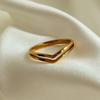 Lightweight gold rings