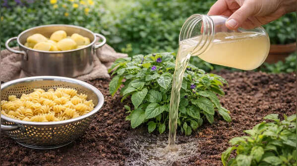 Add nutrients using pasta or potato water