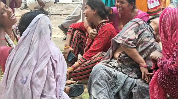 Grief grips families