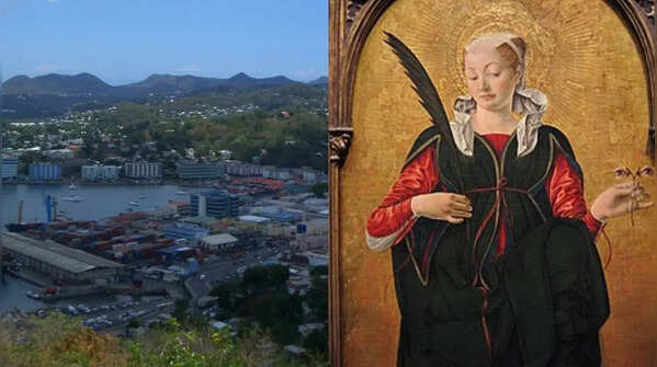 Saint Lucia: Named after Saint Lucy