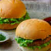 Chickpea Tofu Patty Burger