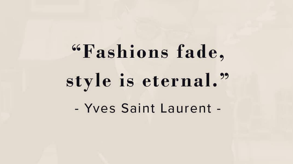 Forget the Fleeting Trends