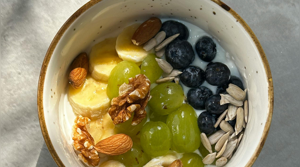 Yogurt with fruit