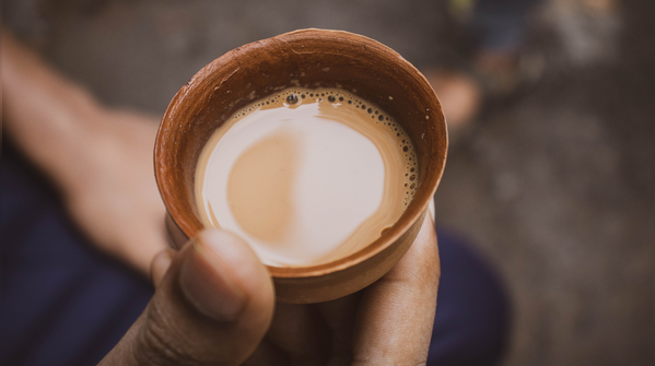 Tea with iron-rich foods