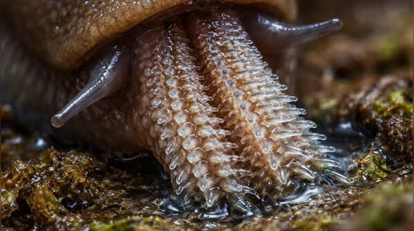 Slugs can have up to 27,000 teeth