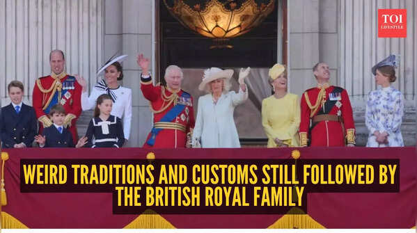 Weird traditions of the British royal family