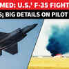 Article image for: BREAKING: US' F-35 Fighter Jet <i class="tbold">crash</i>es Amid Iran War, Emergency Teams Rush To Scene | Details