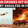 Article image for: 'HUGE FIRE…' <i class="tbold">Kuwait</i> International Airport Burns After Deadly Iran Drone Hit; Emergency Crews Respond