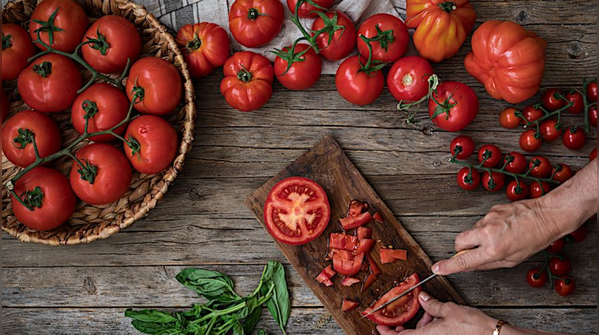 Start with tomatoes
