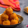 Article image for: Foods offered to <i class="tbold">lord hanuman</i>: Motichoor Laddoo