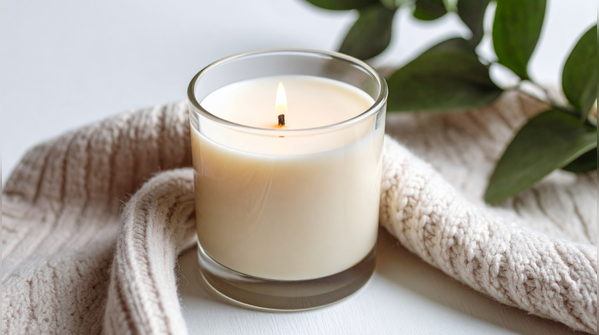 Scented candles and invisible smoke