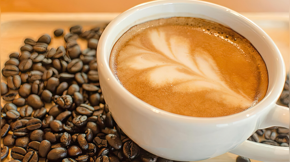 Drinking only black coffee and delaying meals