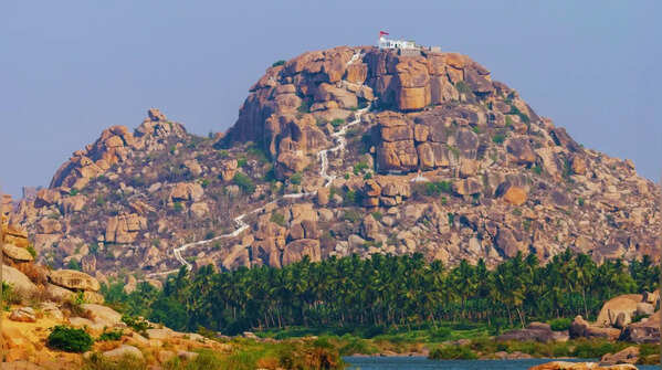 Anjaneya Hill Temple – Near Hampi, Karnataka