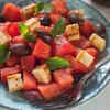 Article image for: Grilled Watermelon and <i class="tbold">mint</i> Salad