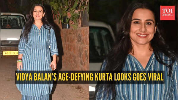 Vidya Balan turns heads in a fresh summer look, looks 10 years younger