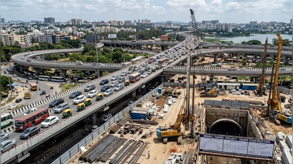 Existing infrastructure and tunnel planning