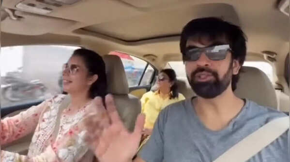 Rajeev’s delight at finally meeting Ziana
